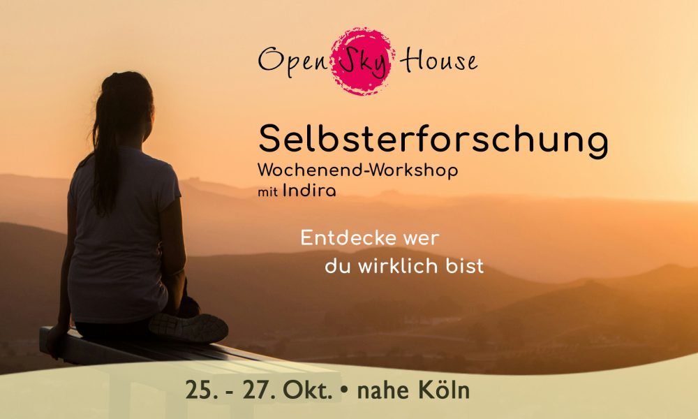 Selbsterforschungswochenende Banner DE